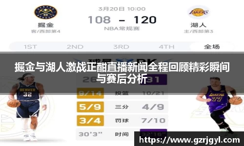 掘金与湖人激战正酣直播新闻全程回顾精彩瞬间与赛后分析