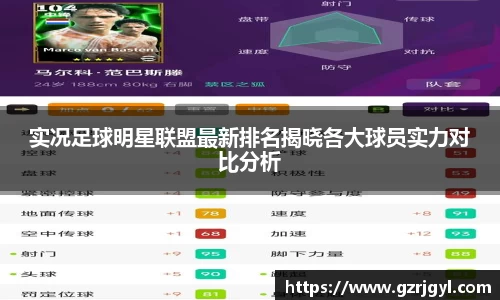 实况足球明星联盟最新排名揭晓各大球员实力对比分析